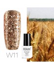 ROSALIND żelowy lakier do paznokci lakiery hybrydowe do Manicure paznokcie sztuka półtrwały do lampy led uv żel polski projekt p