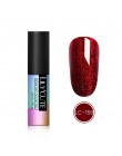LILYCUTE 5ml kolor żel UV błyszczące cekiny Semi Permanent Soak Off żelowy lakier do paznokci lakier Design