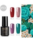 ROSALIND żelowy lakier do paznokci lakier hybrydowy wszystko do zestaw do manicure 7ML Semi Permanent Vernis UV warstwa wierzchn