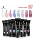 Żelowy lakier do paznokci w tubce łatwy wygodny domowy manicure różowy niebieski żółty czarny czerwony modny