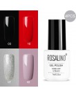 ROSALIND Gel polskie lakiery hybrydowe wszystko do paznokci Manicure Semi Permanent do paznokci żelowy lakier do paznokci UV Ver