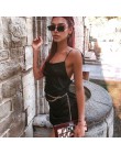 Macheda moda damska solidne paski spaghetti Backless bez rękawów seksowne sukienki dół długość regulowana damska Casual Dress Ne