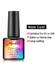 MORDDA 8 ML żel polski UV LED lakier do paznokci do Manicure 60 kolory lakier żelowy Semi permanentny żel malowanie paznokci DIY