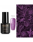 ROSALIND żelowy lakier do paznokci Nail Art Vernis Semi permanent UV Primer Manicure 7ML warstwa wierzchnia podkład żel Lak hybr