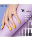 8ML niższa cena lakier żelowy kolorowy lakier do paznokci GDCOCO wysokiej jakości podkład Soak Off UV żelowy lakier do paznokci 