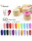 VENALISA Starry Painting Gel 180 kolorów 5ml CANNI Pure Color lakier do paznokci salon artystyczny Soak Off UV LED Nail artystyc