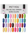 PICT YOU 5ml żelowy lakier do paznokci Semi Permanent Vernis UV LED lakier do paznokci Soak Off Nail Art żel hybrydowy żelowy la