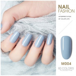 MORDDA 5 ML żelowy lakier do paznokci do Manicure UV LED 60 kolorów lakier do paznokci hybrydowy półtrwały lakier żelowy do pazn