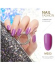 MORDDA 5 ML żelowy lakier do paznokci do Manicure UV LED 60 kolorów lakier do paznokci hybrydowy półtrwały lakier żelowy do pazn