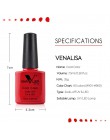 Venalisa lakier do paznokci GelPolish CANNI manicure Factory nowe produkty 7.5 ml lakier do paznokci Led i UV lakier do paznokci