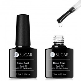 UR SUGAR 7.5ml bez wycierania podkład top coat lakier do paznokci żel kolorowy matowy UV warstwa wierzchnia UV LED Soak Off żel 