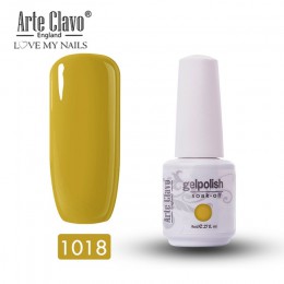 Arte Clavo lakier do paznokci polski paznokci UV hybrydowy do paznokci artystyczny manicure paznokcie rozszerzenie 8ML Vernis pó