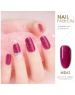 MORDDA 5 ML żelowy lakier do paznokci do Manicure UV LED 60 kolorów lakier do paznokci hybrydowy półtrwały lakier żelowy do pazn
