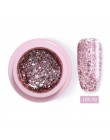 UR SUGAR Glitter żelowy lakier do paznokci UV Super lśniący platynowy lakier do paznokci UV Semi permanentny hybrydowy lakier do