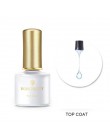 BORN PRETTY matowy kolor żelowy lakier do paznokci uv 6ml czarny Soak Off żel uv do dekoracji paznokci lakier Top płaszcz podsta