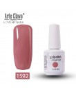 Arte Clavo Gel Lak lakier do paznokci UV hybrydowy żel do paznokci 15 ML brokat szybkoschnące Manicure 244 kolory lakier różowy 