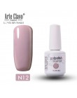 Arte Clavo Gel Lak lakier do paznokci UV hybrydowy żel do paznokci 15 ML brokat szybkoschnące Manicure 244 kolory lakier różowy 