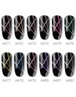 ROSALIND Spider Gel lakiery hybrydowe Nail Art 5ML Metal vernis UV Lak Design Line rysowanie malowanie podkład jedwabny pająk że