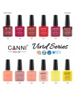 CANNI Gel polski kolor 067-127 wysokiej jakości gorąca sprzedaż Manicure Nail artystyczny design SoakOff długotrwały LED emalia 