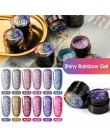 ROSALIND 5ml Shiny Rainbow paznokcie lakiery hybrydowe Do zdobienia paznokci lakier hybrydowy gel nail polish