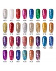 ROSALIND żelowy lakier do paznokci lakier hybrydowy wszystko do manicure Art Glitter Top płaszcz podstawowy UV Vernis półtrwały 