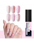 LILYCUTE 5ml Luminous Gel polski Rose złoty połysk Glitter Gel lakier Semi Permanent Soak Off UV LED żel do malowania paznokci l