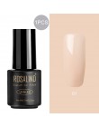 ROSALIND 7ml lakier żelowy żel do malowania paznokci zestaw do paznokci do Manicure Soak Off biały podkład Semi permanentny żel 