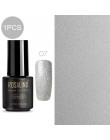 ROSALIND żelowy lakier do paznokci kolory tęczy do Manicure do dekoracji paznokci UV LED z podkład Top Coat do lakierów Poly Gel