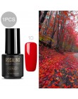 ROSALIND żelowy lakier do paznokci kolory tęczy do Manicure do dekoracji paznokci UV LED z podkład Top Coat do lakierów Poly Gel