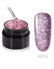 ROSALIND 5ml Shiny Rainbow paznokcie lakiery hybrydowe Do zdobienia paznokci lakier hybrydowy gel nail polish