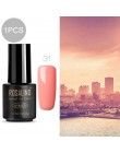 ROSALIND żelowy lakier do paznokci kolory tęczy do Manicure do dekoracji paznokci UV LED z podkład Top Coat do lakierów Poly Gel