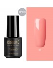 ROSALIND 7ml lakier żelowy żel do malowania paznokci zestaw do paznokci do Manicure Soak Off biały podkład Semi permanentny żel 