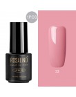 ROSALIND 7ml lakier żelowy żel do malowania paznokci zestaw do paznokci do Manicure Soak Off biały podkład Semi permanentny żel 