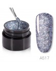 ROSALIND 5ml Shiny Rainbow paznokcie lakiery hybrydowe Do zdobienia paznokci lakier hybrydowy gel nail polish