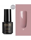 ROSALIND 7ml lakier żelowy żel do malowania paznokci zestaw do paznokci do Manicure Soak Off biały podkład Semi permanentny żel 