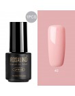 ROSALIND 7ml lakier żelowy żel do malowania paznokci zestaw do paznokci do Manicure Soak Off biały podkład Semi permanentny żel 