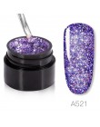 ROSALIND 5ml Shiny Rainbow paznokcie lakiery hybrydowe Do zdobienia paznokci lakier hybrydowy gel nail polish