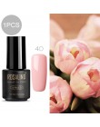 ROSALIND żelowy lakier do paznokci kolory tęczy do Manicure do dekoracji paznokci UV LED z podkład Top Coat do lakierów Poly Gel