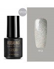 ROSALIND 7ml lakier żelowy żel do malowania paznokci zestaw do paznokci do Manicure Soak Off biały podkład Semi permanentny żel 