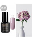 ROSALIND żelowy lakier do paznokci kolory tęczy do Manicure do dekoracji paznokci UV LED z podkład Top Coat do lakierów Poly Gel