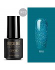 ROSALIND 7ml lakier żelowy żel do malowania paznokci zestaw do paznokci do Manicure Soak Off biały podkład Semi permanentny żel 