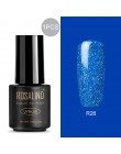 ROSALIND 7ml lakier żelowy żel do malowania paznokci zestaw do paznokci do Manicure Soak Off biały podkład Semi permanentny żel 