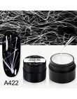 ROSALIND Spider Gel lakiery hybrydowe Nail Art 5ML Metal vernis UV Lak Design Line rysowanie malowanie podkład jedwabny pająk że