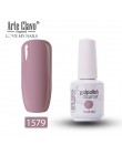 Arte Clavo Gel Lak lakier do paznokci UV hybrydowy żel do paznokci 15 ML brokat szybkoschnące Manicure 244 kolory lakier różowy 