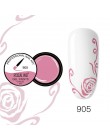 ROSALIND 5ML lakier do malowania żelem 142 kolorowy żelowy lakier do paznokci zestaw do Manicure DIY Top płaszcz podstawowy Hybi