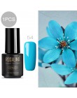 ROSALIND żelowy lakier do paznokci kolory tęczy do Manicure do dekoracji paznokci UV LED z podkład Top Coat do lakierów Poly Gel