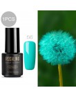 ROSALIND żelowy lakier do paznokci kolory tęczy do Manicure do dekoracji paznokci UV LED z podkład Top Coat do lakierów Poly Gel