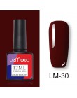 LEMOOC 12ml kolorowy żelowy lakier do paznokci błyszczący brokat cekiny Soak Off Nails malowany żel UV LED Nail Art nowy żel do 