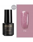 ROSALIND 7ml lakier żelowy żel do malowania paznokci zestaw do paznokci do Manicure Soak Off biały podkład Semi permanentny żel 