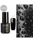 ROSALIND żelowy lakier do paznokci kolory tęczy do Manicure do dekoracji paznokci UV LED z podkład Top Coat do lakierów Poly Gel